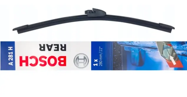 Volvo V40 és V40 Cross Country 2012.09-2015.07 hátsó ablaktörlő lapát, méretpontos, gyári csatlakozós Bosch 3397008045 A281H Olcsó